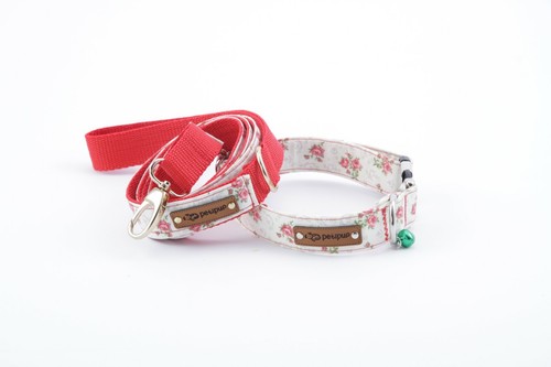 Dog collar and leash durable - and,