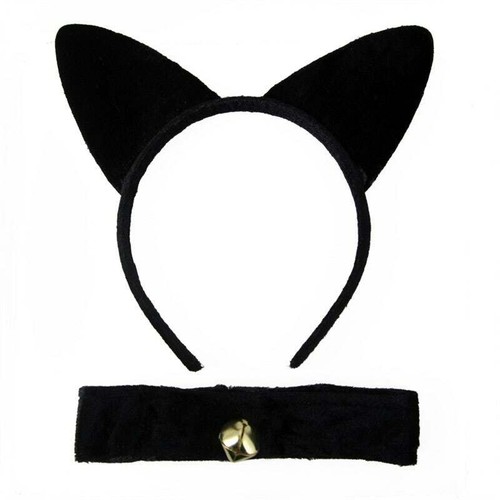 Velvet cat set ears - cat,