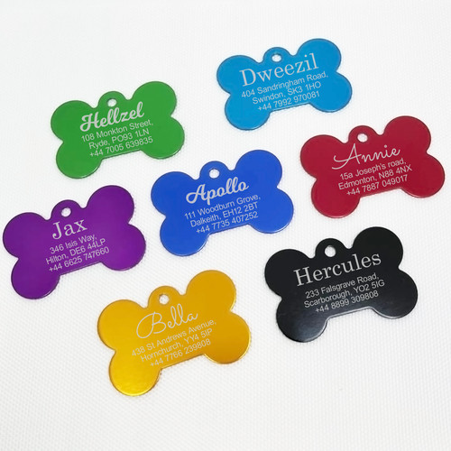 Personalised dog tags - personalised,