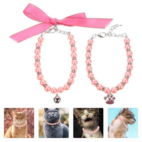 Pcs fancy cat collar - 2,