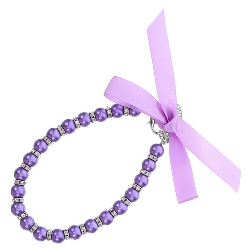Dog cat fake pearl collar - fake,